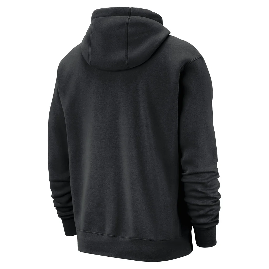 NBA Los Angeles Lakers Nike 2025-26 City Edition Premium Pullover Hoodie - Black - Image 3