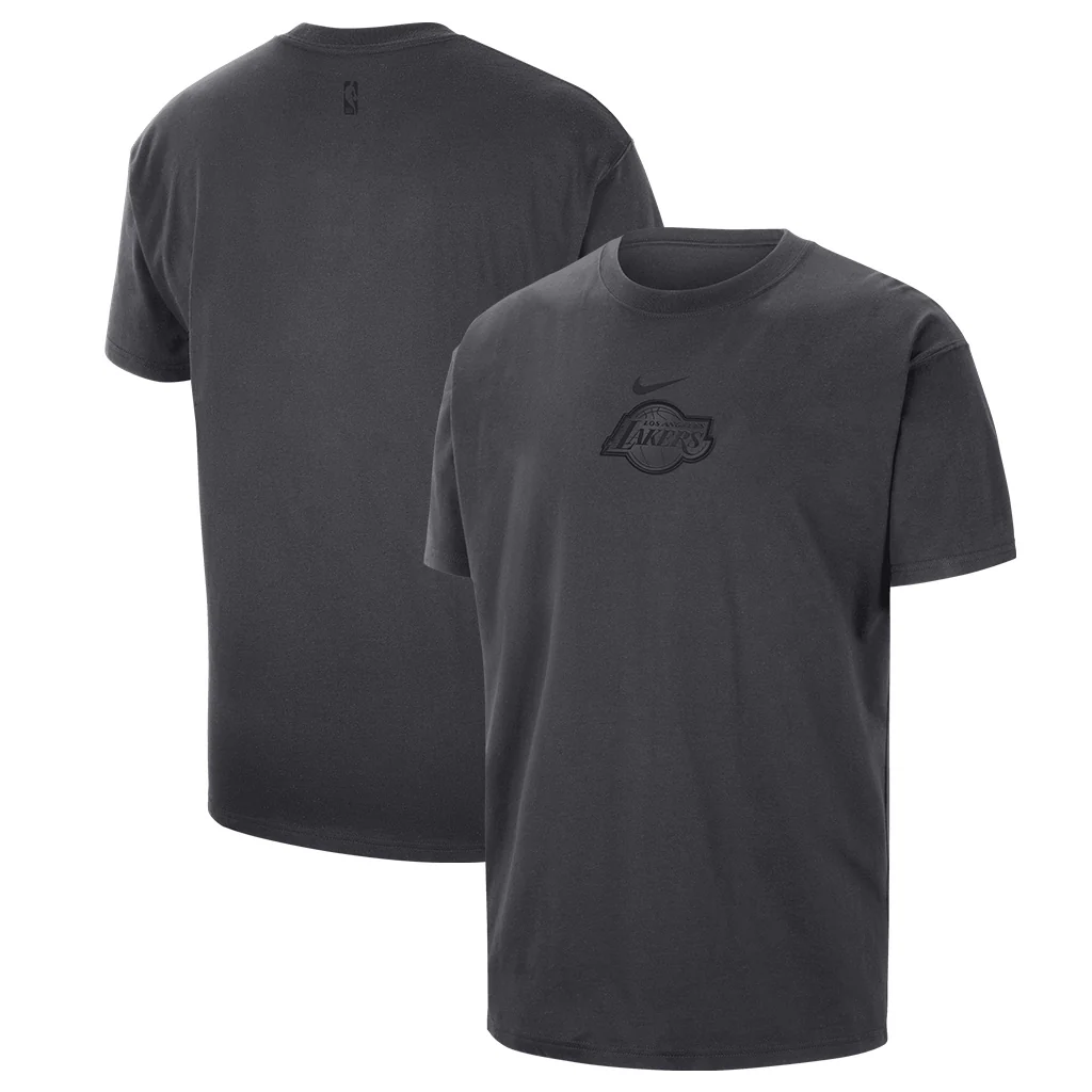 NBA Los Angeles Lakers Nike Travel Premium Max90 T-Shirt - Black
