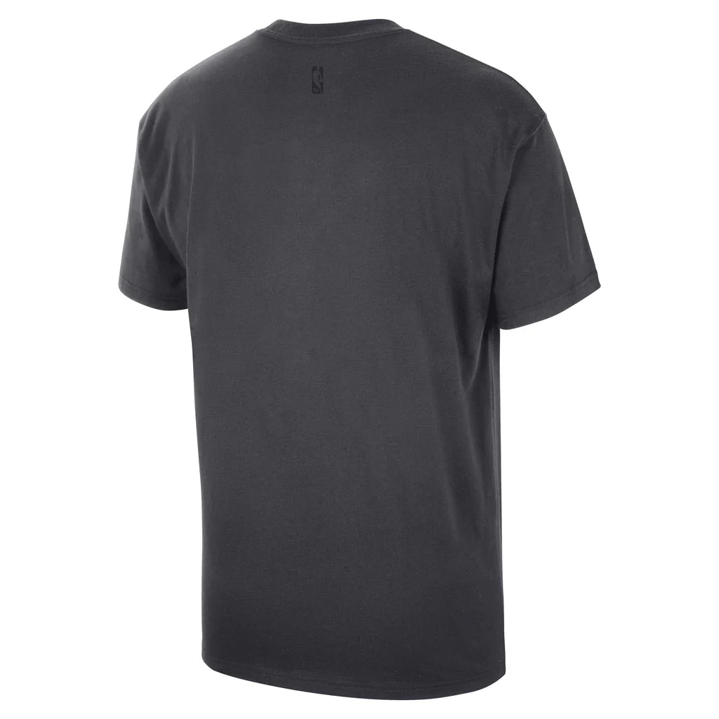 NBA Los Angeles Lakers Nike Travel Premium Max90 T-Shirt - Black - Image 3