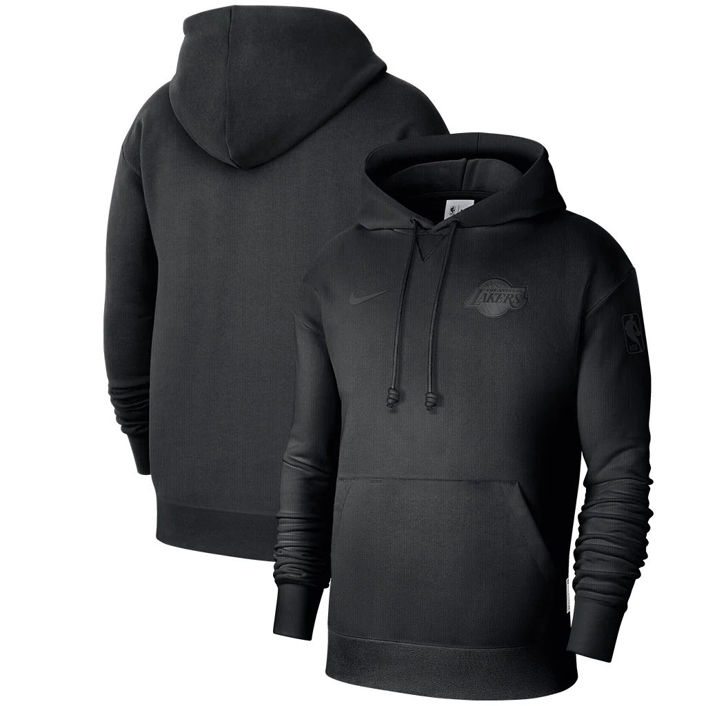 NBA Los Angeles Lakers Nike Travel Pullover Hoodie - Black