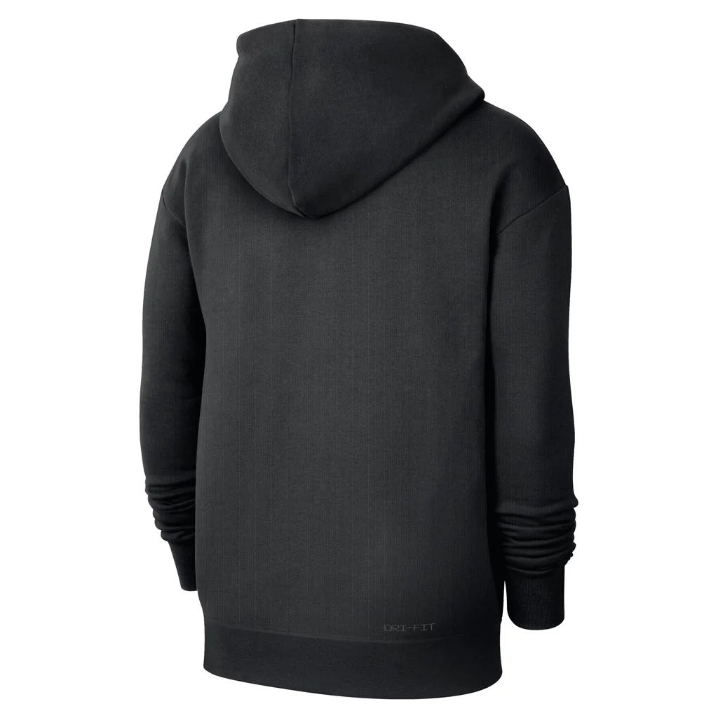NBA Los Angeles Lakers Nike Travel Pullover Hoodie - Black - Image 3