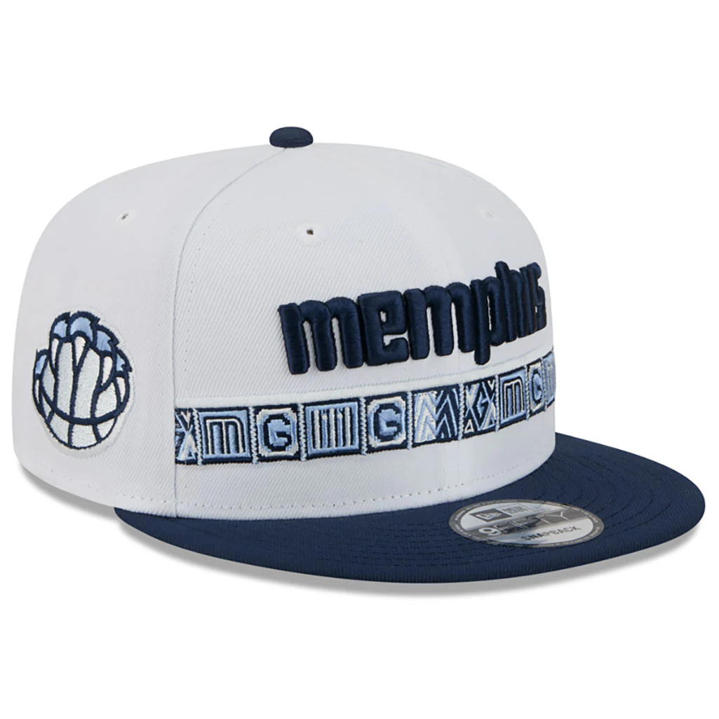 NBA Memphis Grizzlies New Era 2025-26 City Edition 9FIFTY Snapback Hat - White
