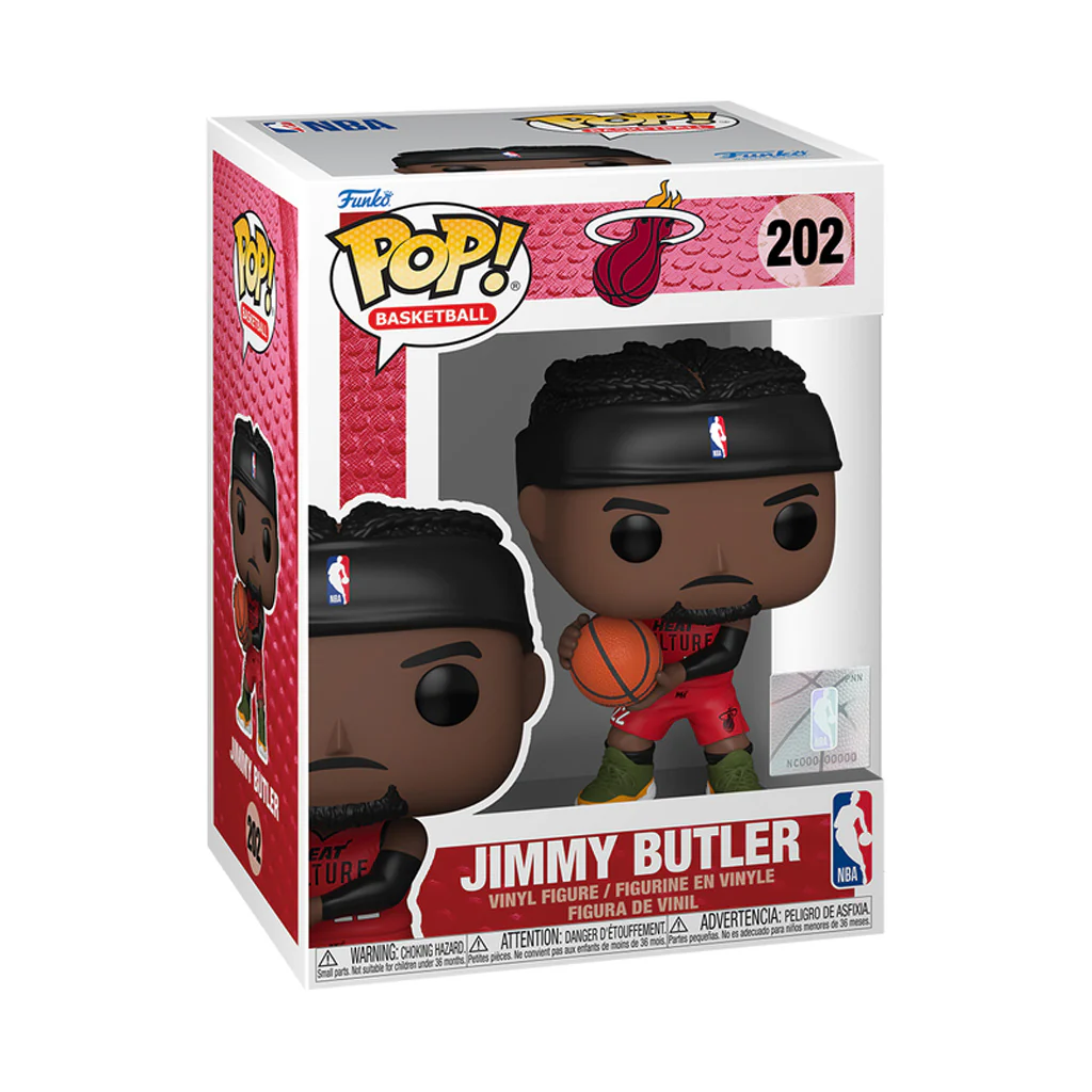NBA Miami Heat Jimmy Butler City Edition 2024/25 Funko Pop! Vinyl Figure - Image 2