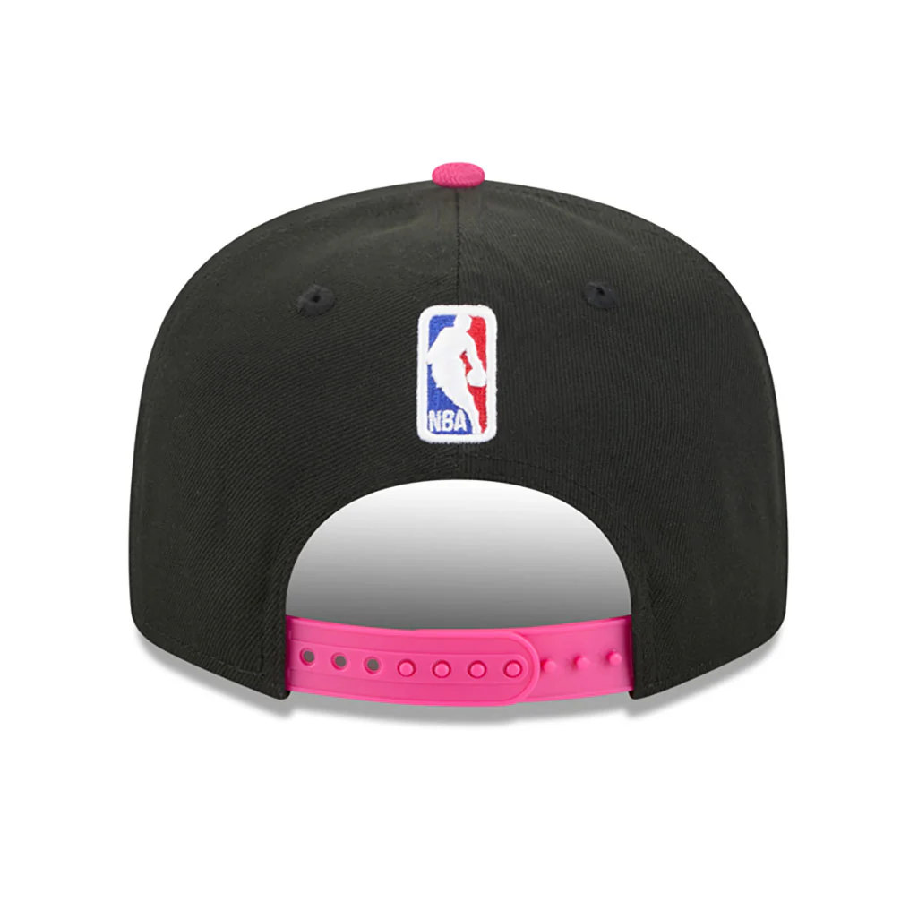 NBA Miami Heat New Era 2025-26 City Edition 9FIFTY Snapback Hat - Black - Image 4