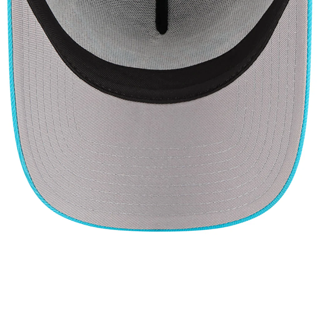 NBA Miami Heat New Era 2025-26 City Edition 9FORTY A-Frame Adjustable Hat - Black - Image 5
