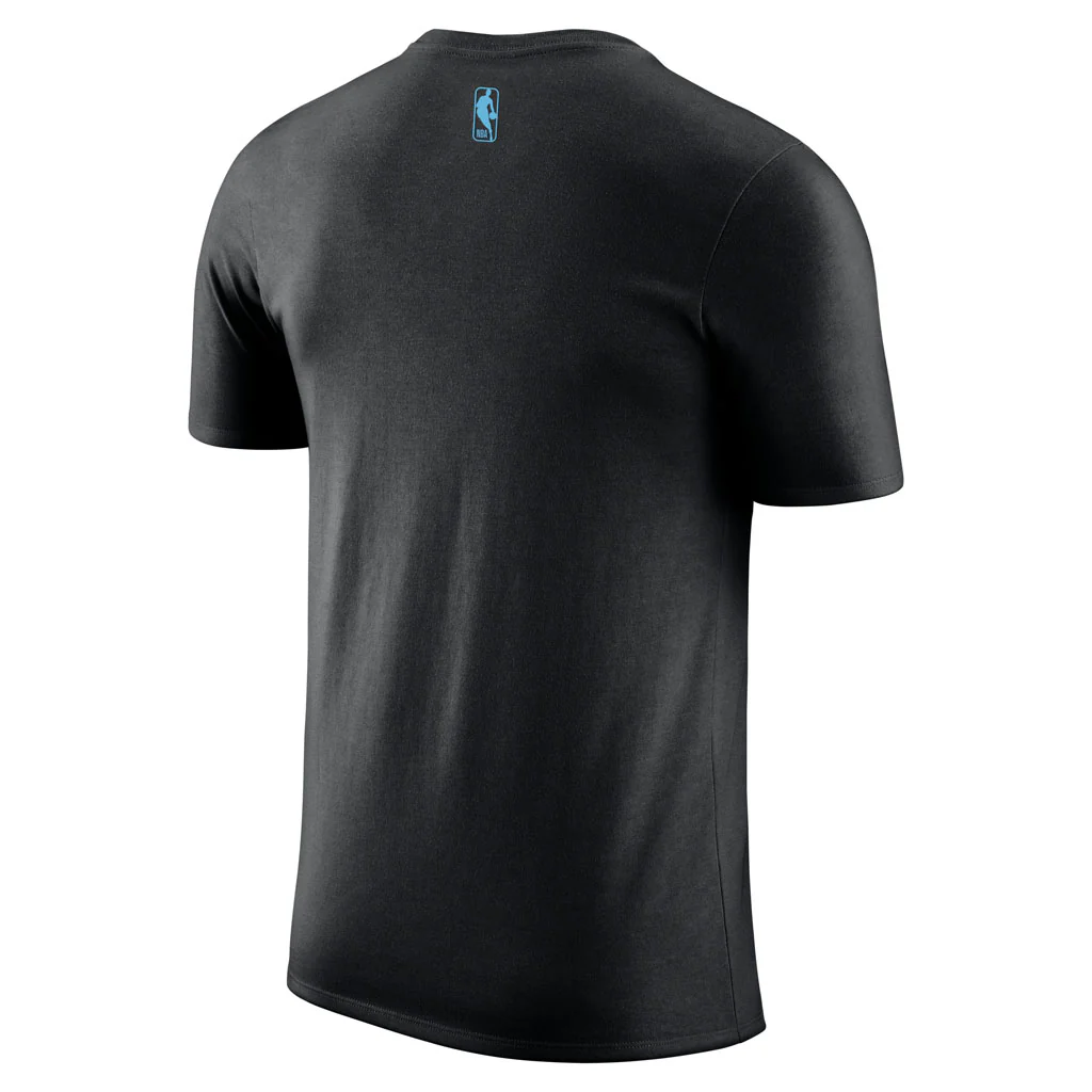 NBA Miami Heat Nike 2025-26 City Edition Logo Essential T-Shirt - Black - Image 3