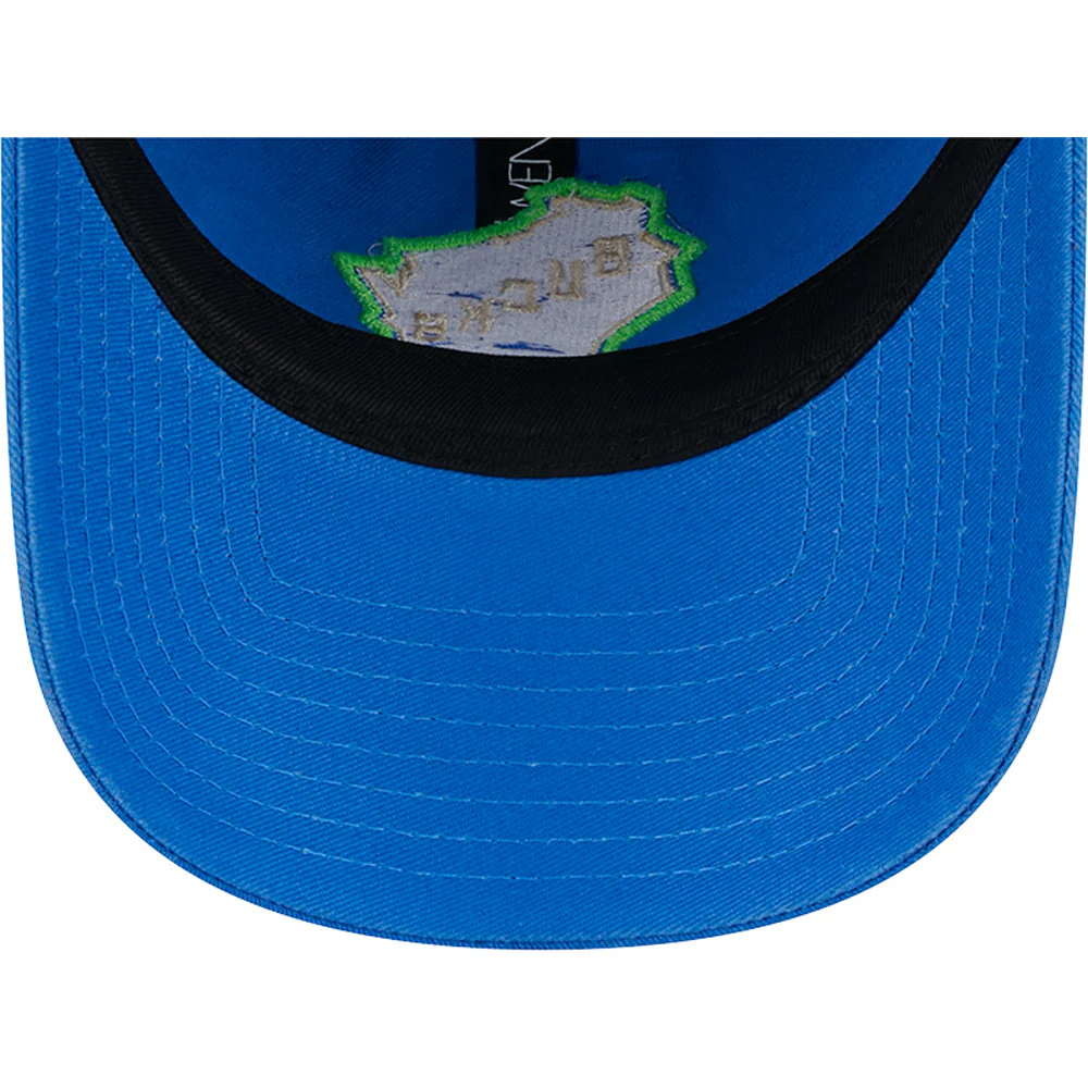 NBA Milwaukee Bucks New Era 2023/24 City Edition Alternate 9TWENTY Adjustable Hat - Blue - Image 5