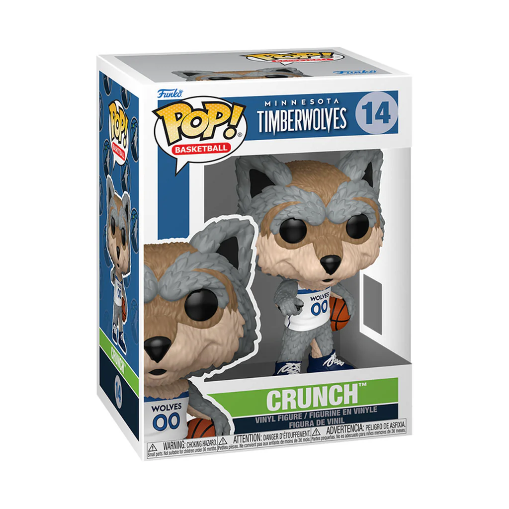 NBA Minnesota Timberwolves Mascot Funko Pop! Vinyl Figure - Image 2