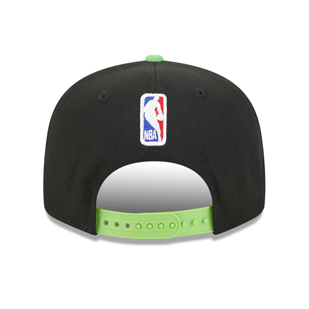 NBA New Orleans Pelicans New Era 2025-26 City Edition 9FIFTY Snapback Hat - Black - Image 4
