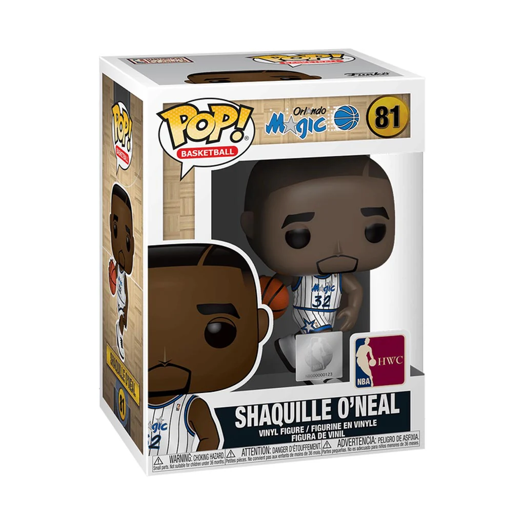 NBA Orlando Magic Saquille O'Neal Funko Pop! Vinyl Figure - Image 2