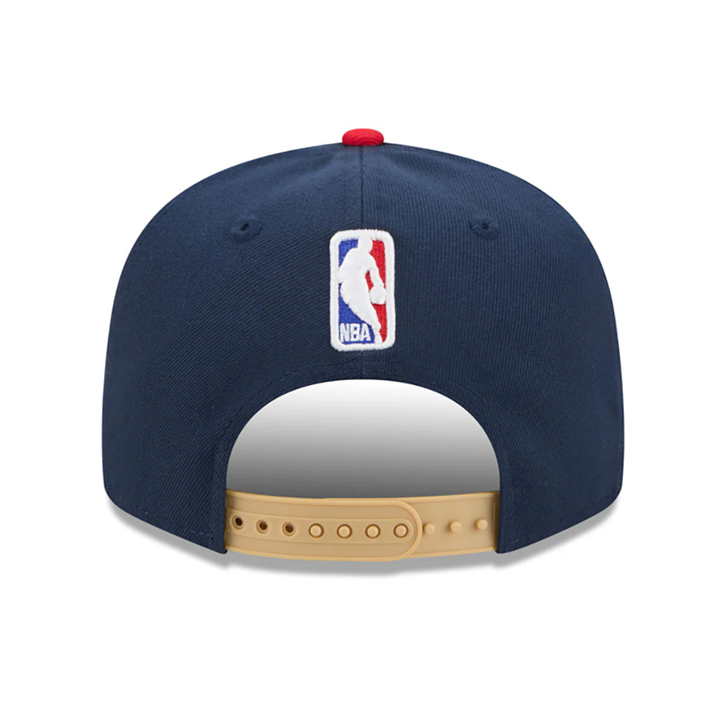 NBA Philadelphia 76ers New Era 2025-26 City Edition 9FIFTY Snapback Hat - Navy - Image 4