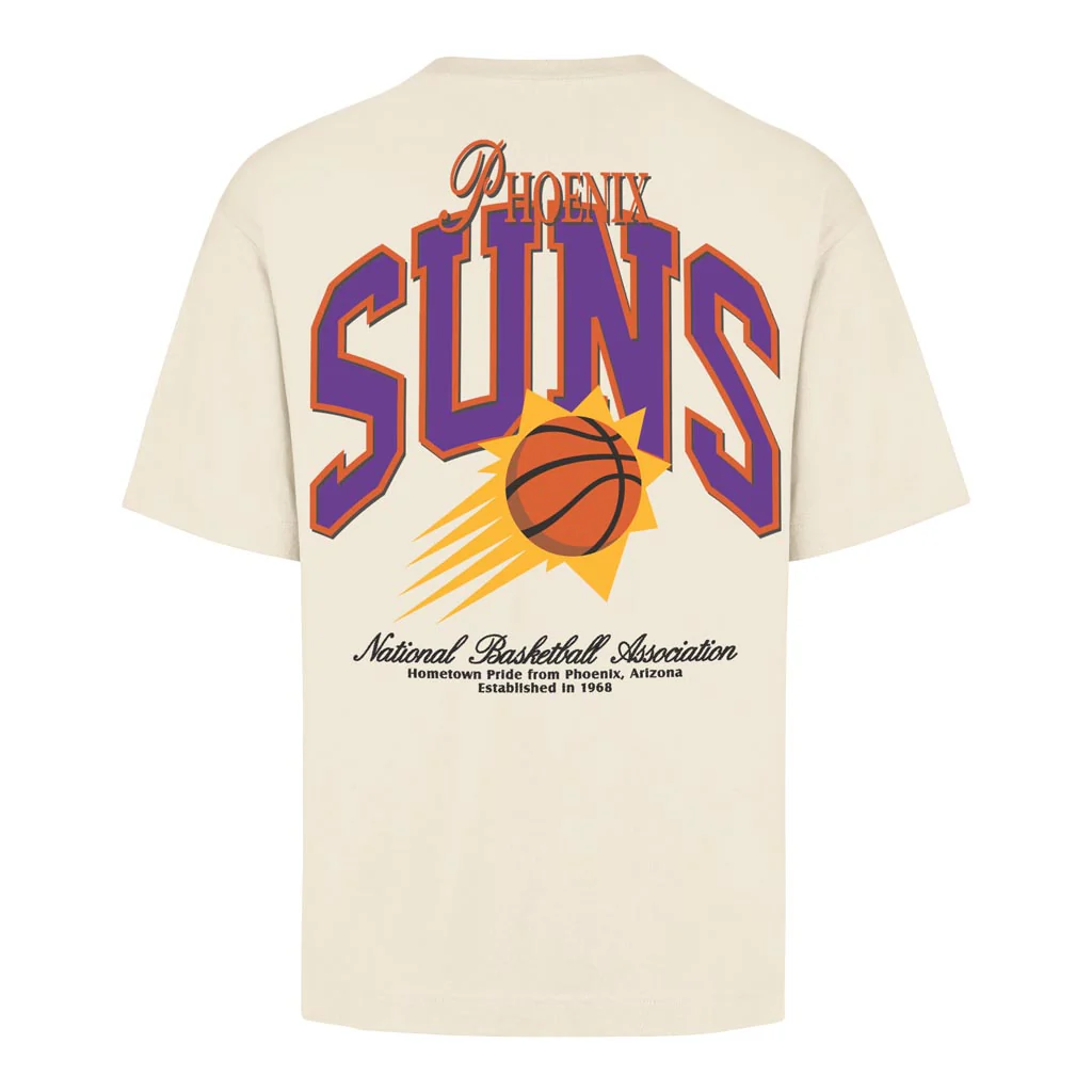 NBA Phoenix Suns '47 Back Door Foundation Pocket T-Shirt - Cream - Image 3