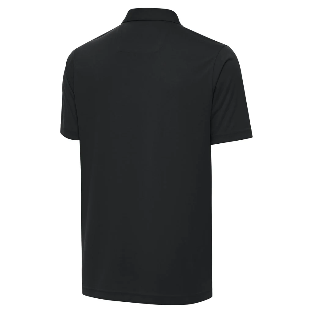 NBA Phoenix Suns Antigua Graphite Shooting Ball Tribute Polo - Black - Image 3