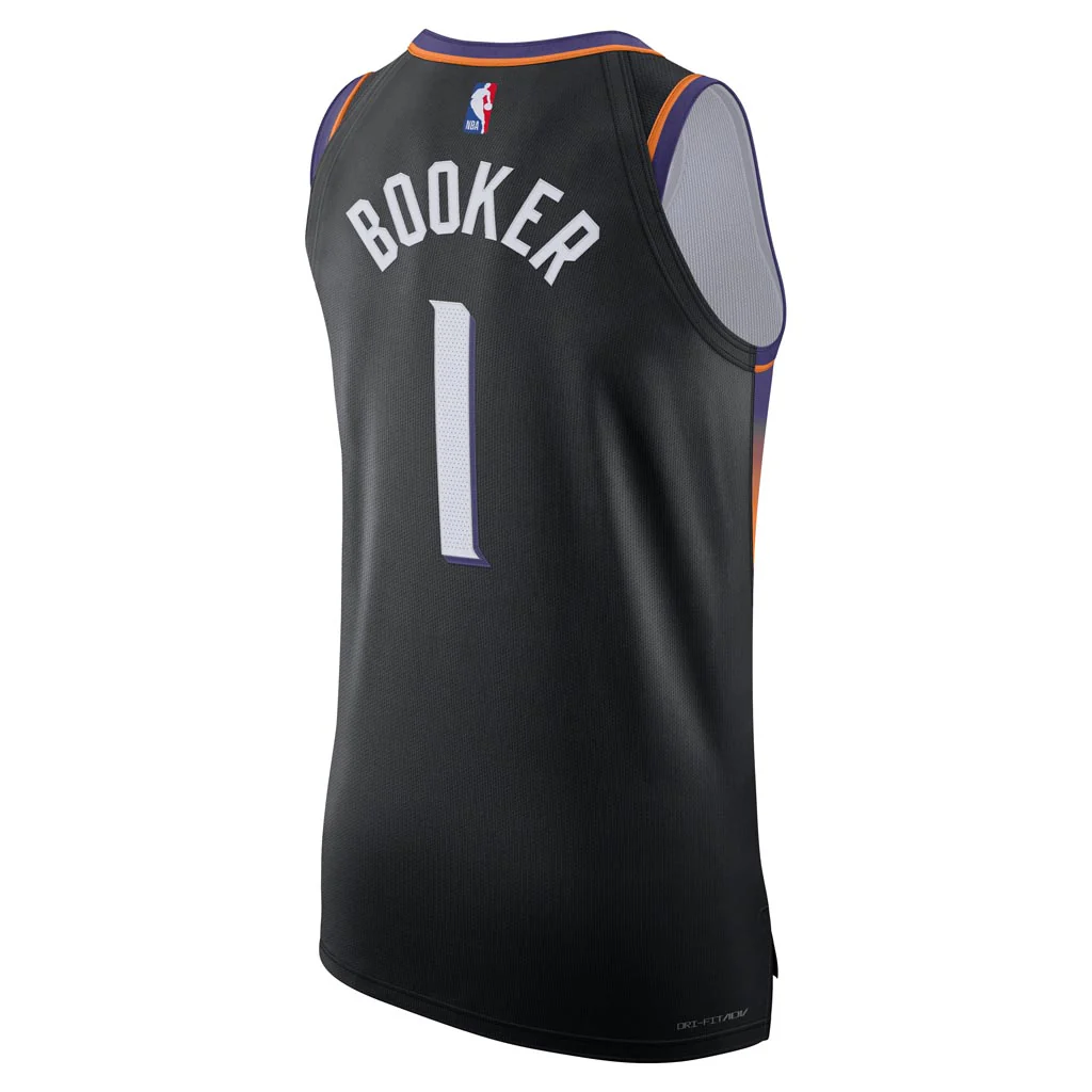 NBA Phoenix Suns Devin Booker Jordan 2025-26 Statement Edition Authentic Jersey - Black - Image 3