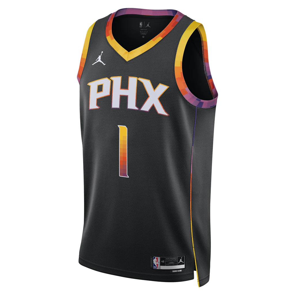 NBA Phoenix Suns Devin Booker Jordan Statement Edition Swingman Jersey - Image 2
