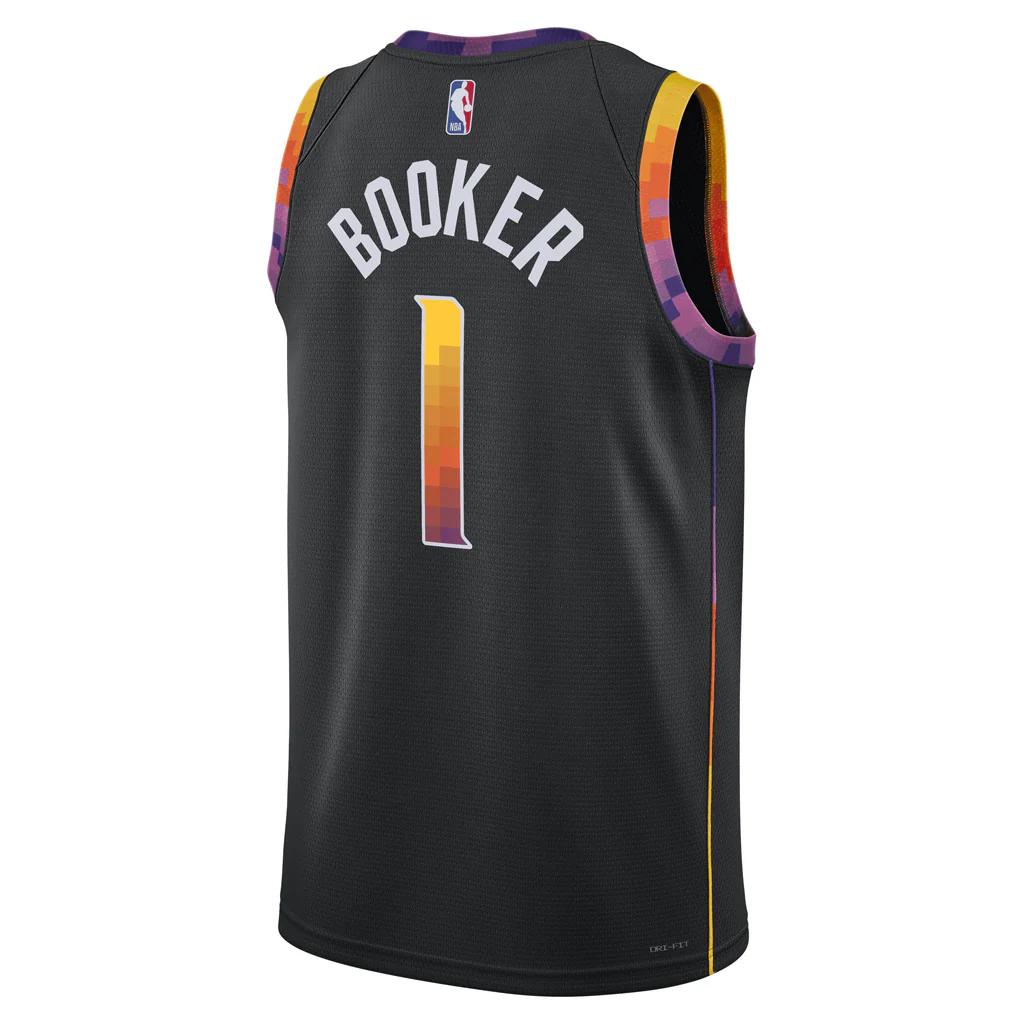 NBA Phoenix Suns Devin Booker Jordan Statement Edition Swingman Jersey - Image 3