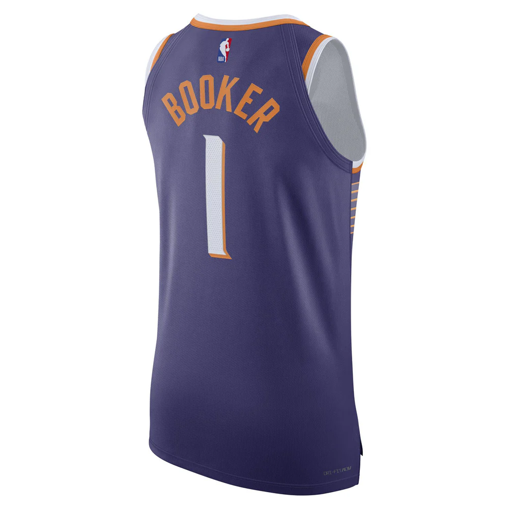 NBA Phoenix Suns Devin Booker Nike Icon Authentic Jersey - Image 3