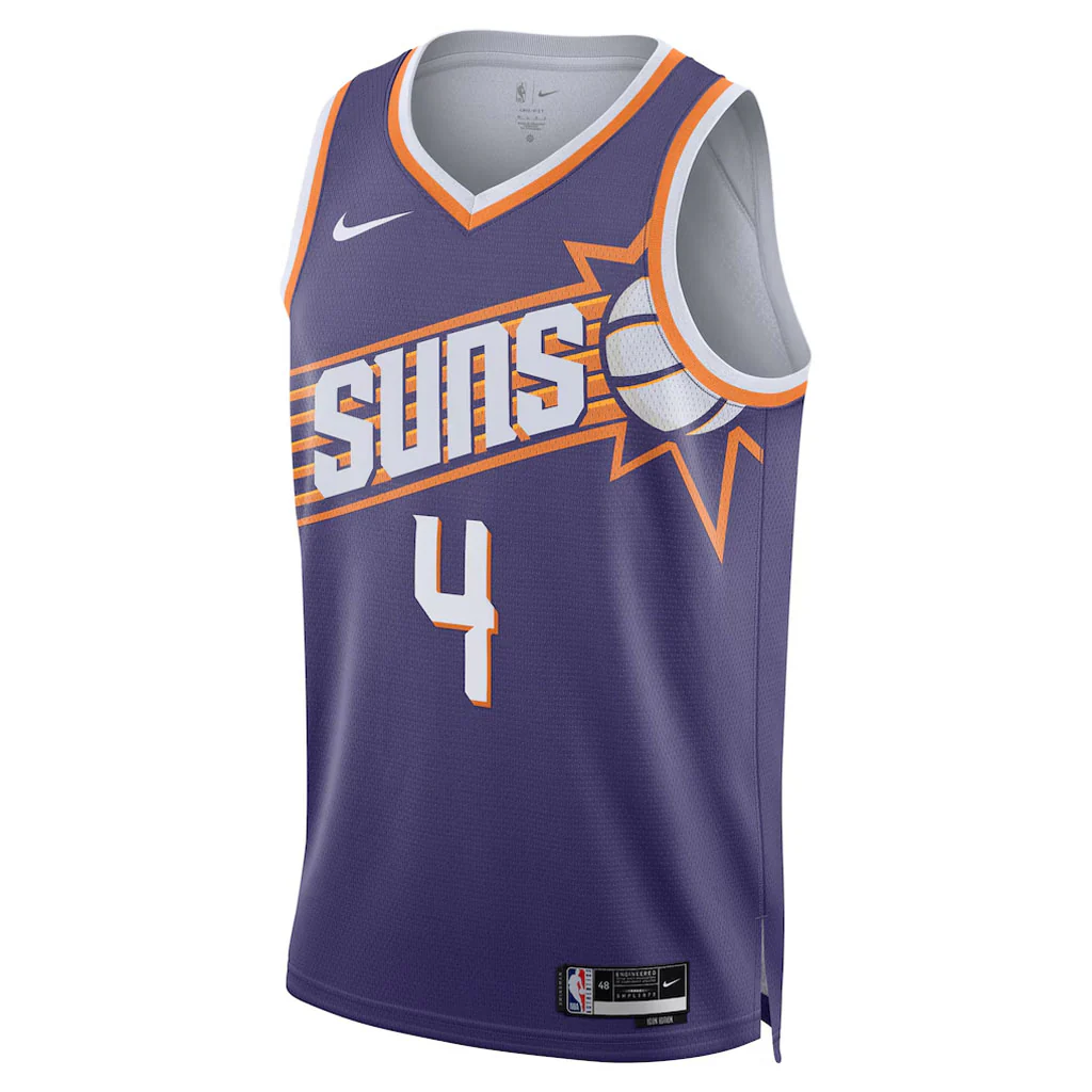 NBA Phoenix Suns Jalen Green Nike Icon Swingman Jersey - Purple - Image 2