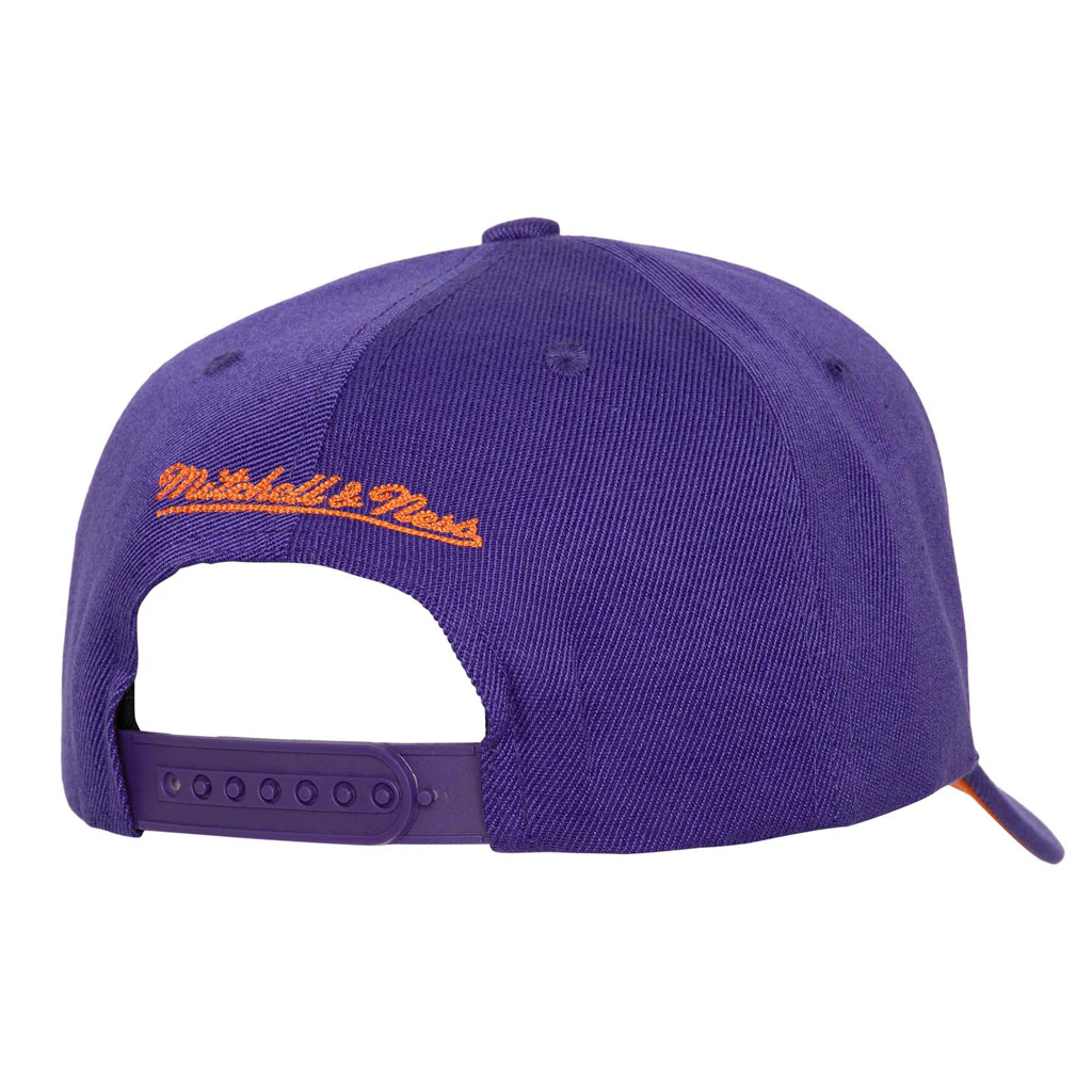 NBA Phoenix Suns Mitchell & Ness Chain Gang Snapback Hat - Purple - Image 2