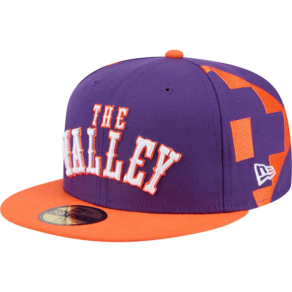 NBA Phoenix Suns New Era 2024/25 City Edition 59FIFTY Fitted Hat - Image 2