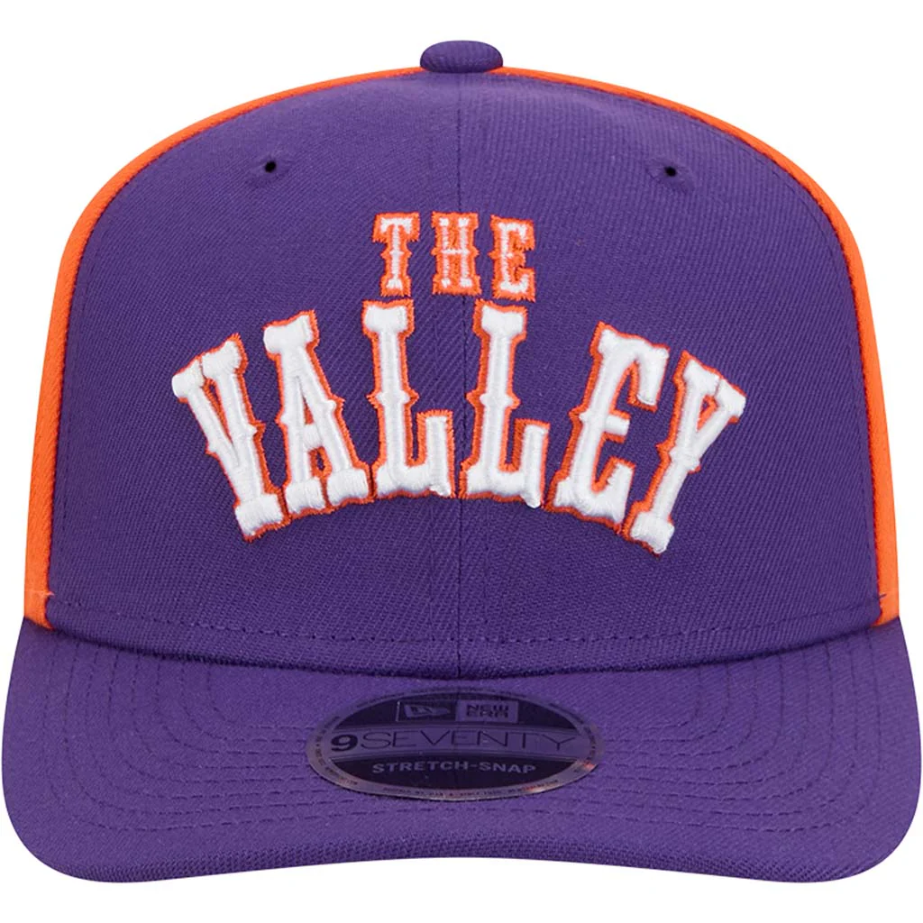 NBA Phoenix Suns New Era 2024/25 City Edition 9SEVENTY Stretch Snapback Hat - Image 3