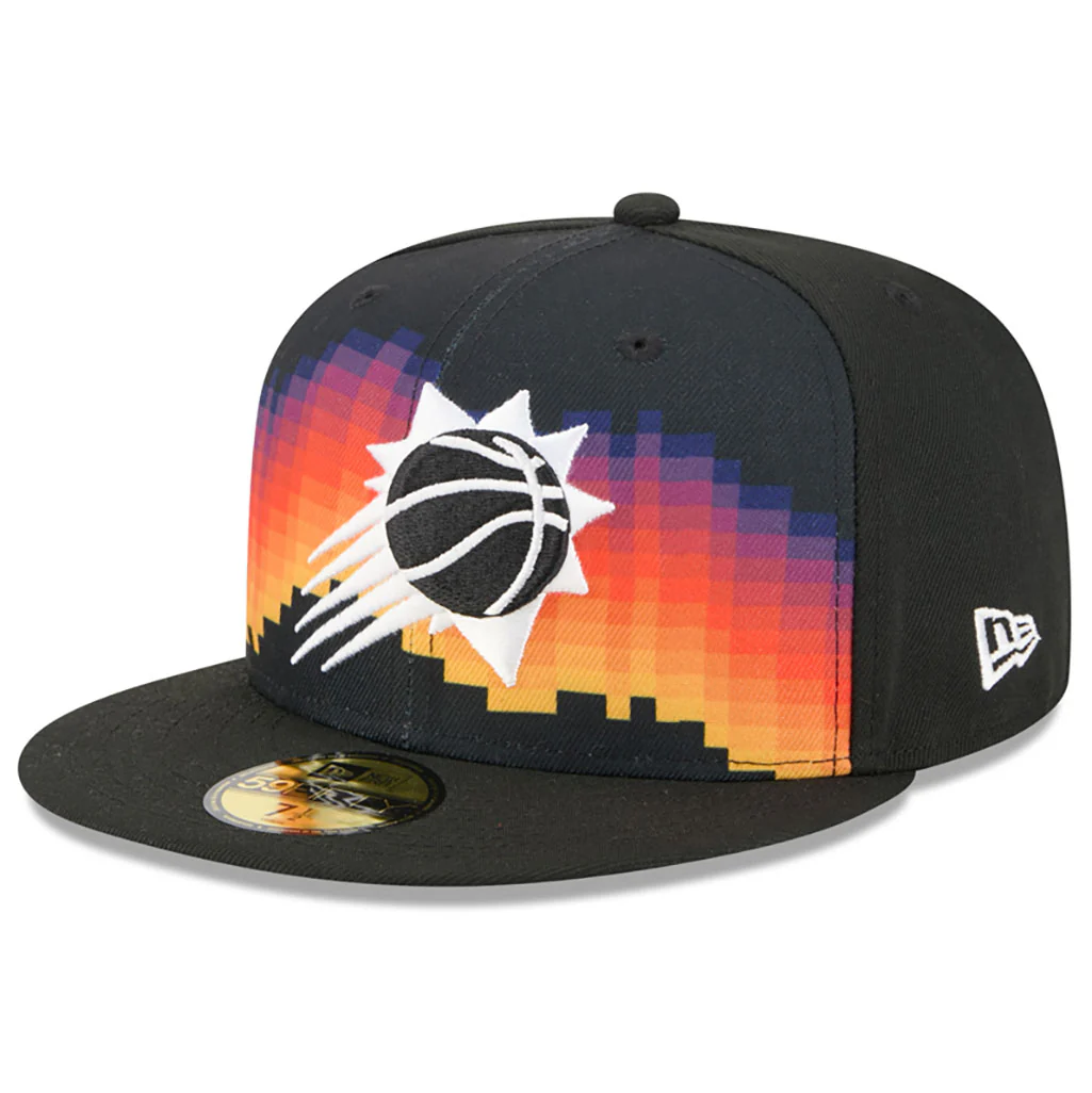 NBA Phoenix Suns New Era 2025-26 City Edition 59FIFTY Fitted Hat - Black - Image 2