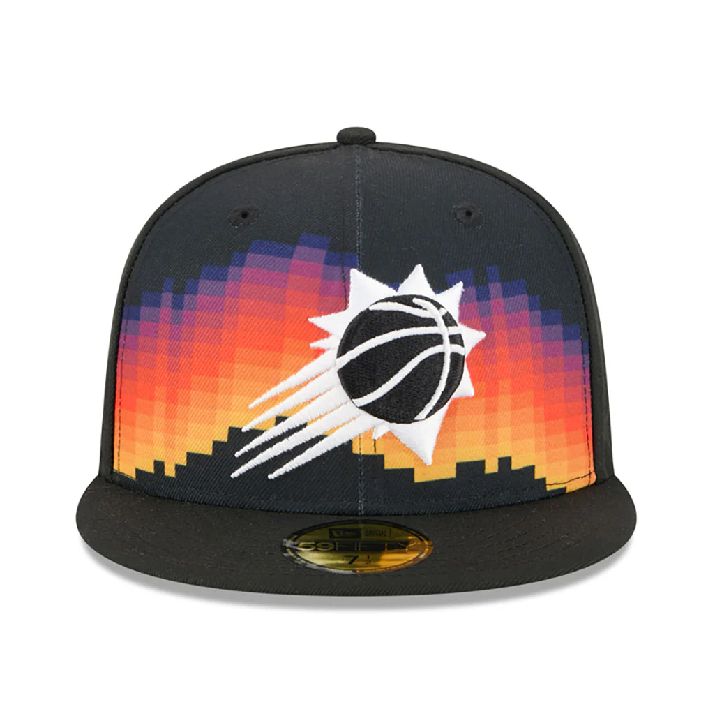NBA Phoenix Suns New Era 2025-26 City Edition 59FIFTY Fitted Hat - Black - Image 3