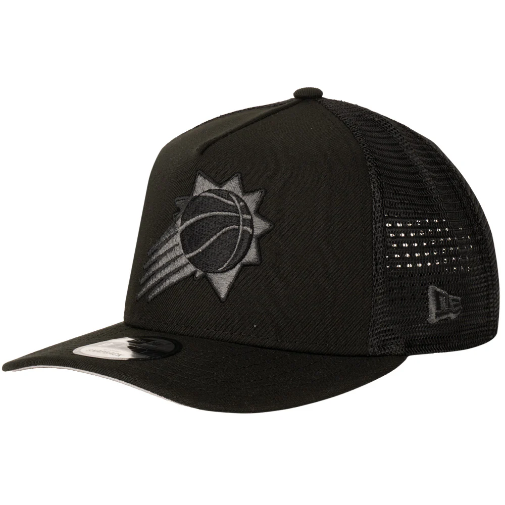 NFL Phoenix Suns New Era Black Pearl A-Frame 9FIFTY Trucker Snapback Hat
