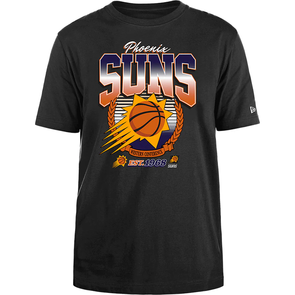 NBA Phoenix Suns New Era Car Show T-Shirt - Black - Image 2