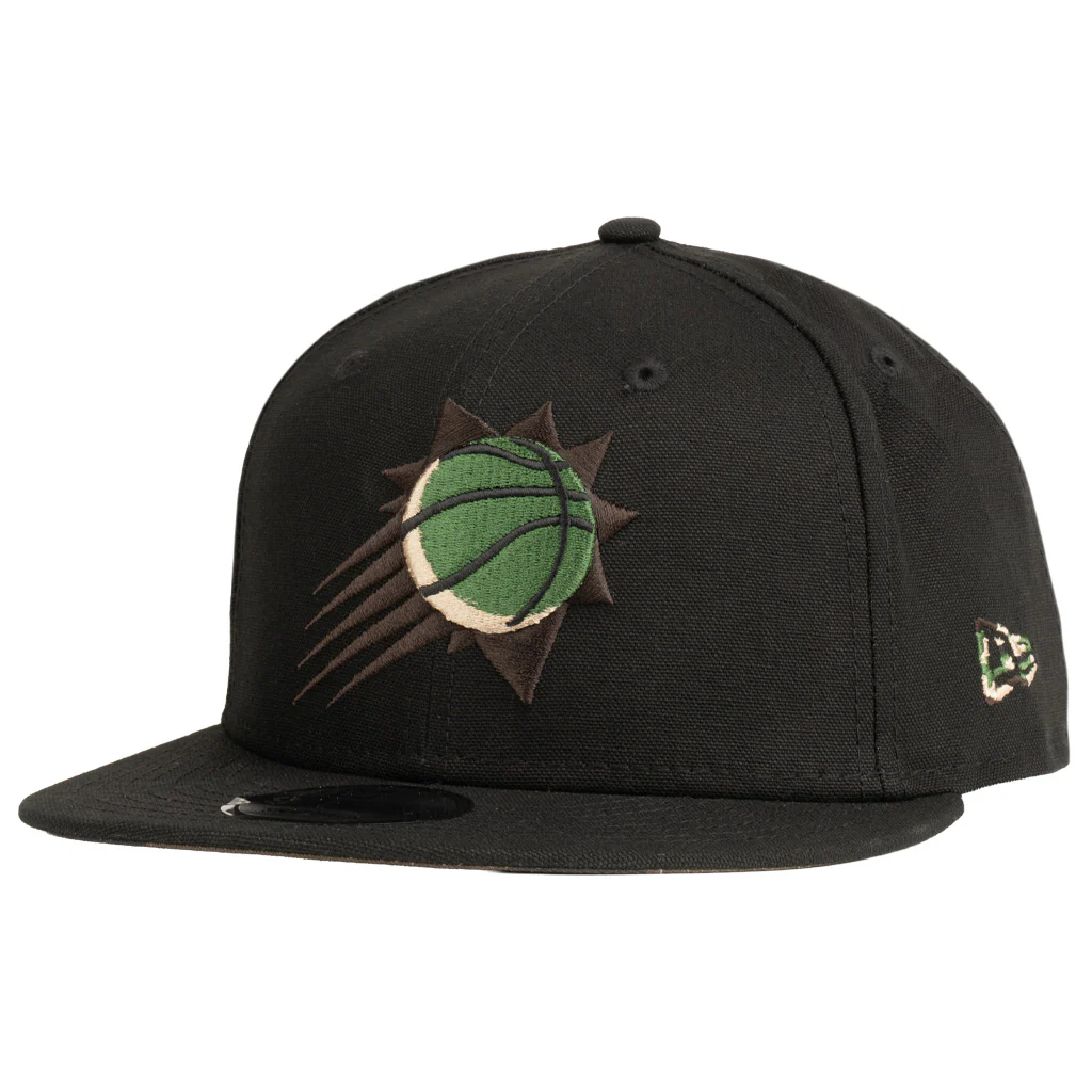 NBA Phoenix Suns New Era Commando 9FIFTY Snapback Hat - Black