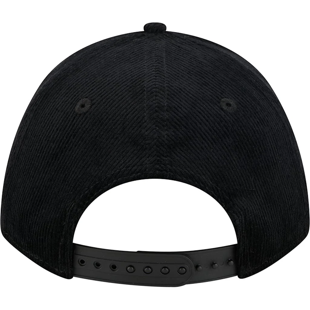 NBA Phoenix Suns New Era Corduroy 9FORTY A-Frame M-Crown Snapback Hat - Black - Image 4