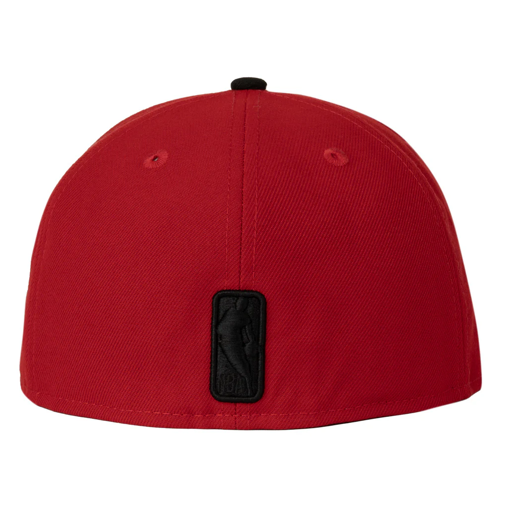 NBA Phoenix Suns New Era Crimson 59FIFTY Fitted Hat - Red - Image 2