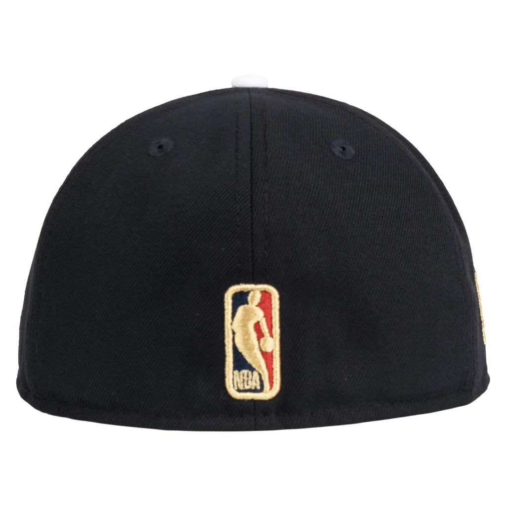 NBA Phoenix Suns New Era Gold Medal 59FIFTY Fitted Hat - Navy - Image 3