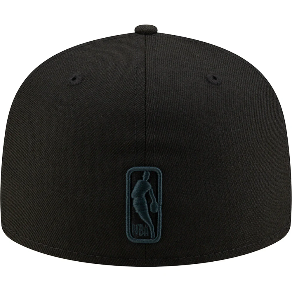 NBA Phoenix Suns New Era Gorilla Head Orange Outline 59FIFTY Fitted Hat - Black - Image 4