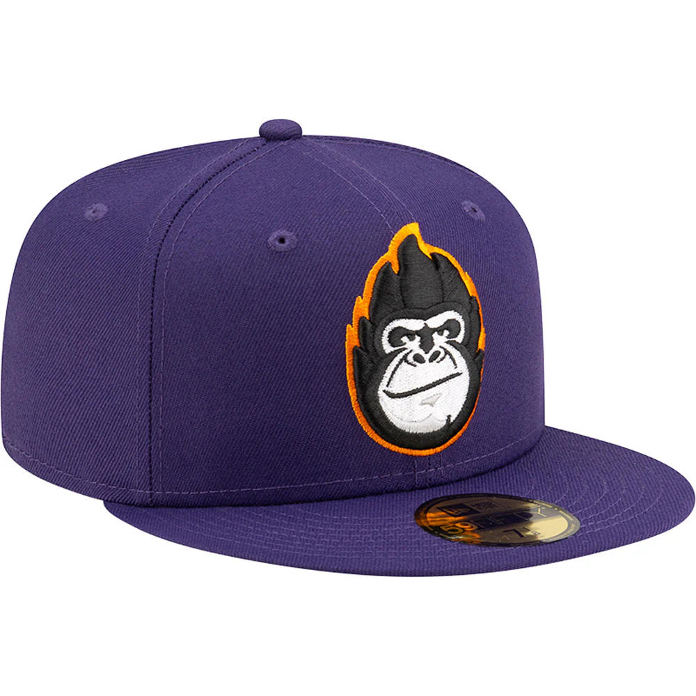 NBA Phoenix Suns New Era Gorilla Head Orange Outline 59FIFTY Fitted Hat - Image 2