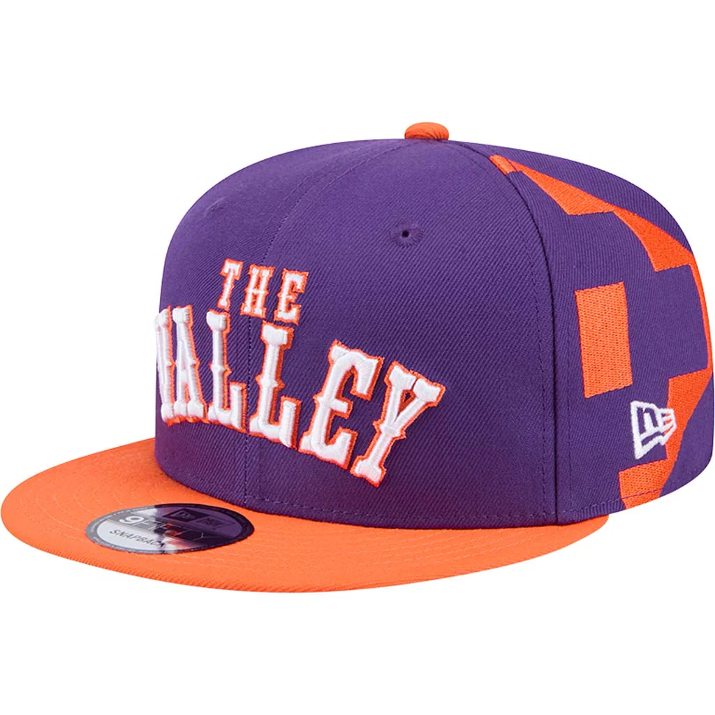 NBA Phoenix Suns New Era Kids 2024/25 City Edition 9FIFTY Snapback Hat - Purple - Image 2