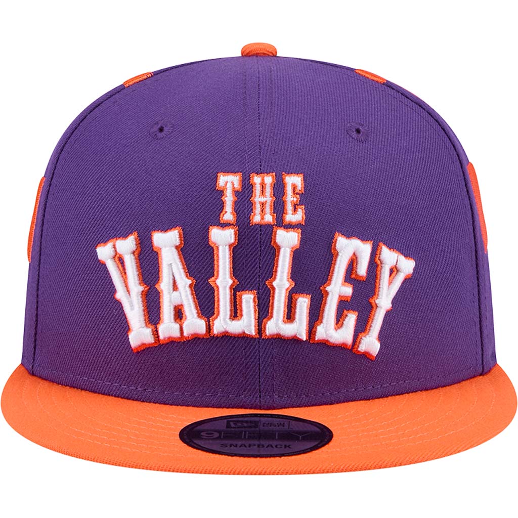 NBA Phoenix Suns New Era Kids 2024/25 City Edition 9FIFTY Snapback Hat - Purple - Image 3