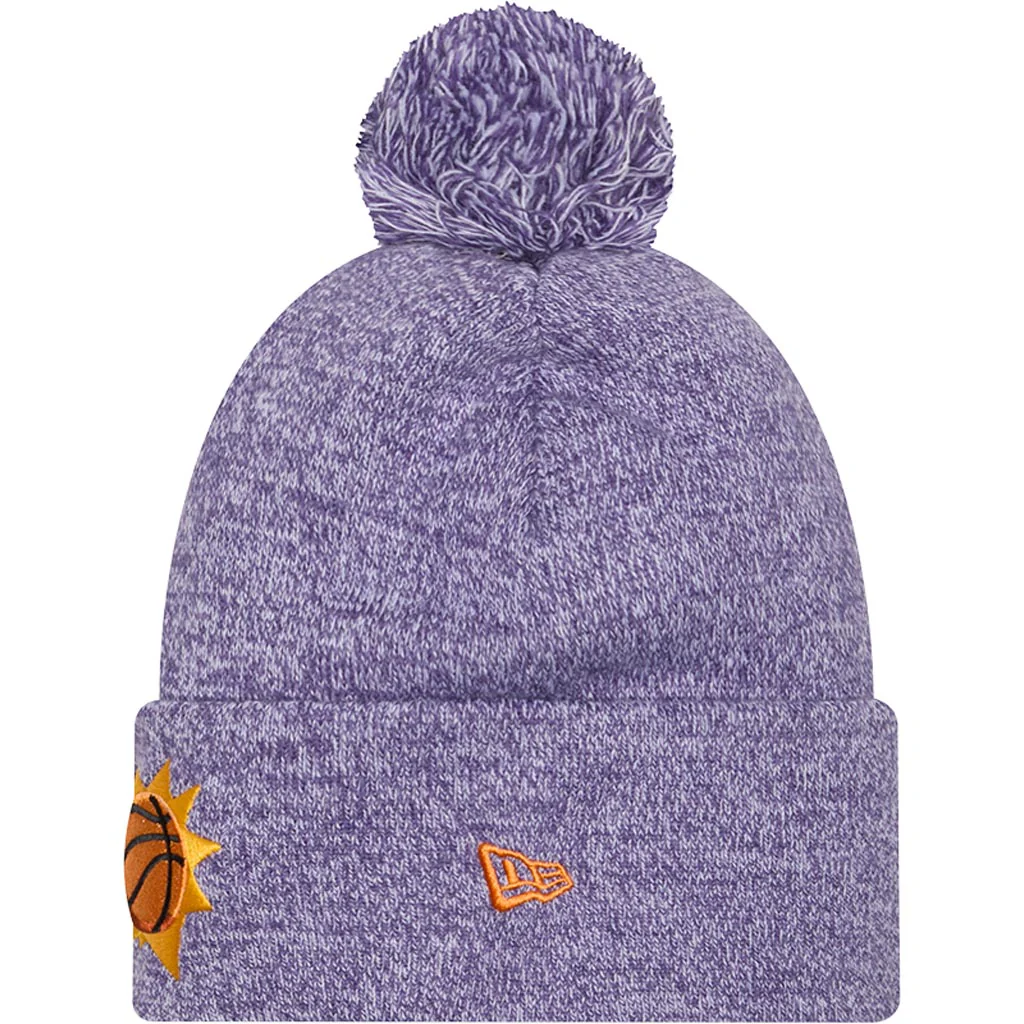 NBA Phoenix Suns New Era Marled Knit - Purple - Image 2
