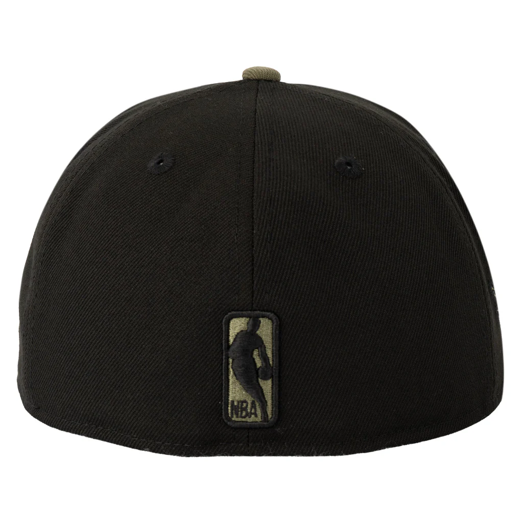 NBA Phoenix Suns New Era Midnight Jungle 59FIFTY Fitted Hat - Black - Image 3
