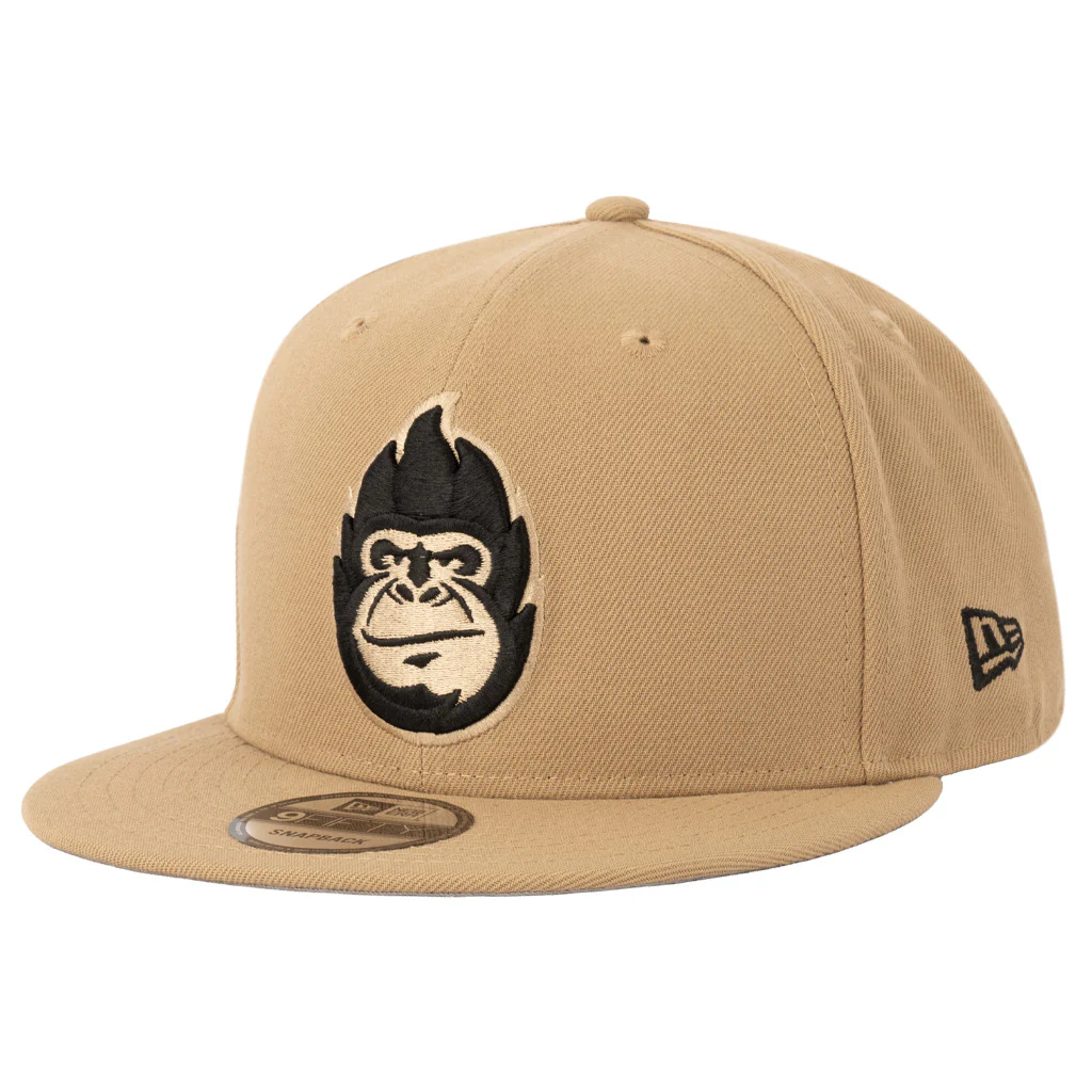 NBA Phoenix Suns New Era Mocha 9FIFTY Snapback Hat - Khaki