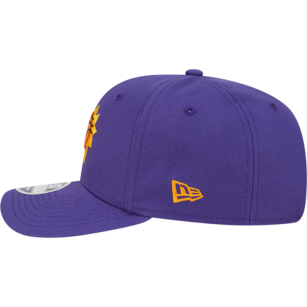 NBA Phoenix Suns New Era Poly OTC 9SEVENTY Stretch Snap Hat - Purple - Image 4