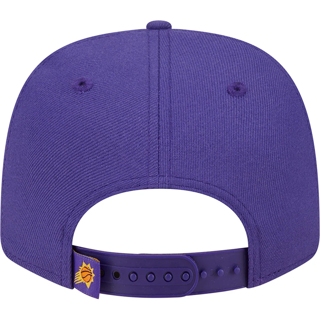 NBA Phoenix Suns New Era Poly OTC 9SEVENTY Stretch Snap Hat - Purple - Image 6