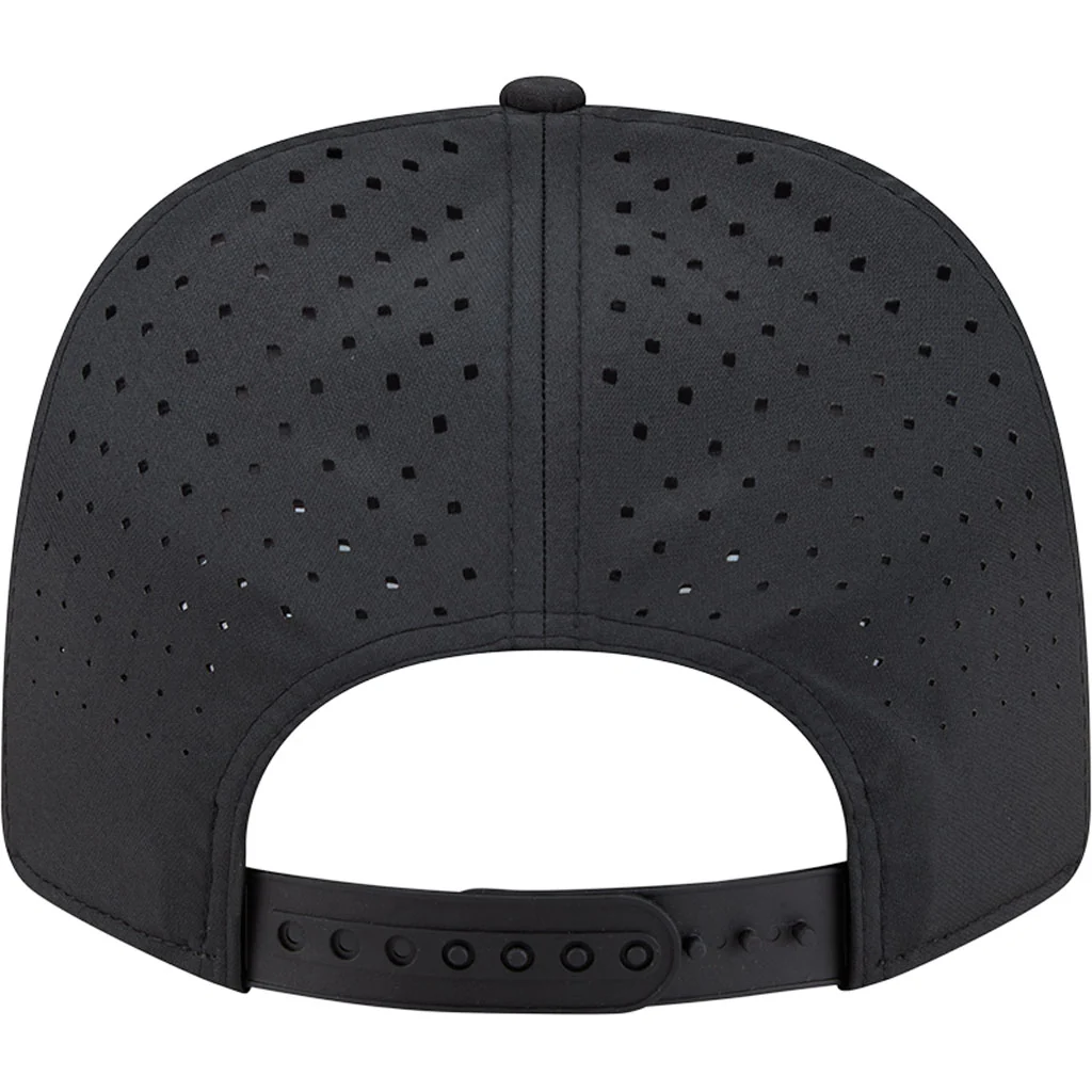 NBA Phoenix Suns New Era Sport 9SEVENTY Stretch Snap Hat - Black - Image 6