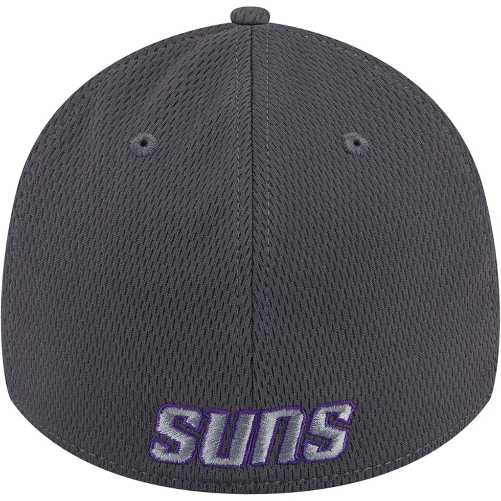 NBA Phoenix Suns New Era Tonal Graphite 39THIRTY Flex Fit Hat - Graphite - Image 4