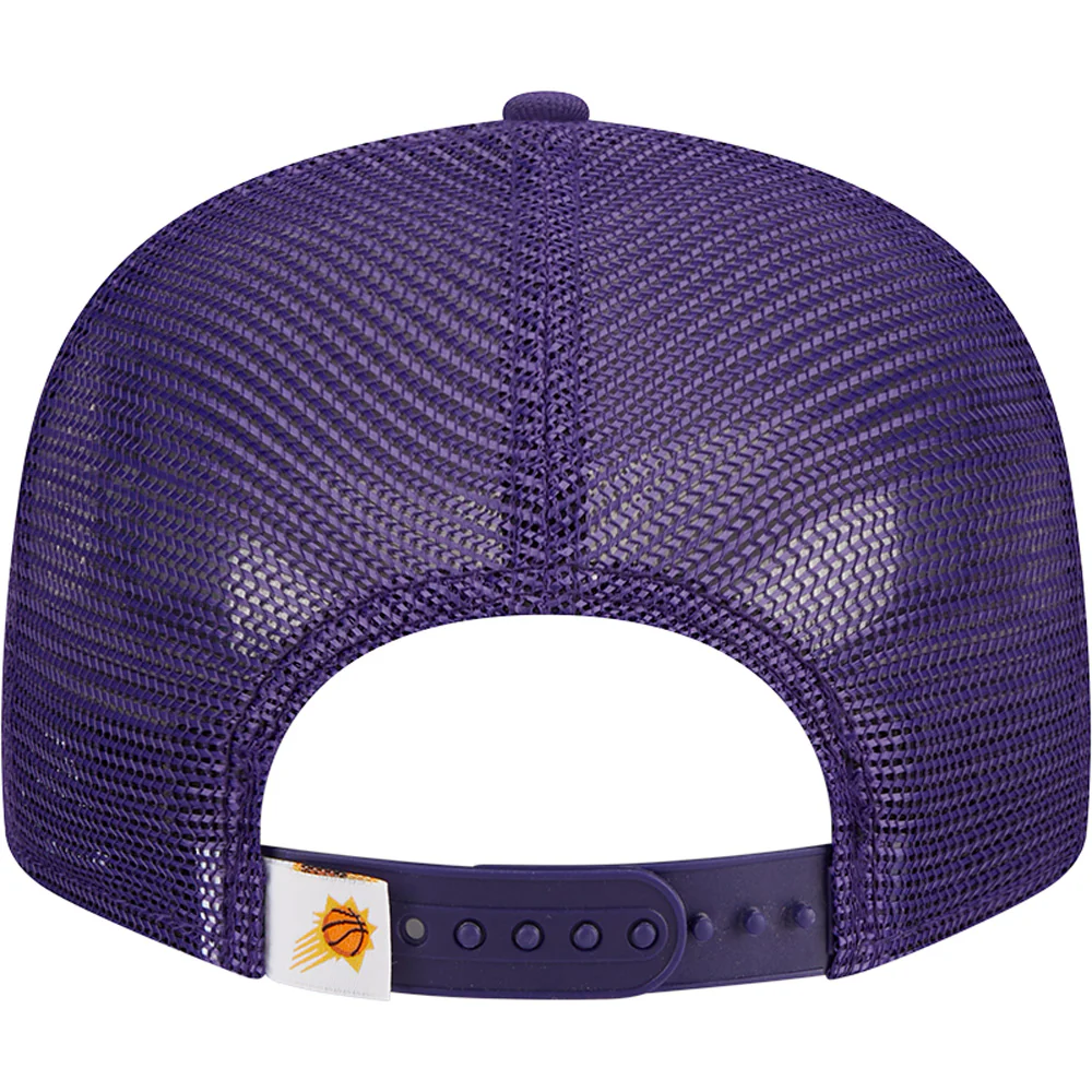 NBA Phoenix Suns New Era Trucker 9FIFTY Snapback Hat - Purple - Image 4