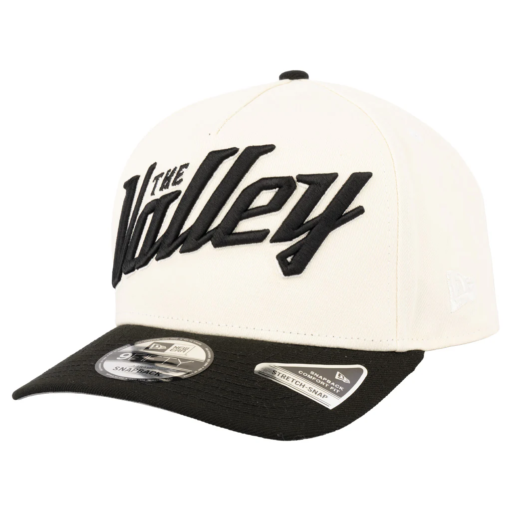 NBA Phoenix Suns New Era Two-Tone Classified 9FIFTY A-Frame Snapback Hat - Cream