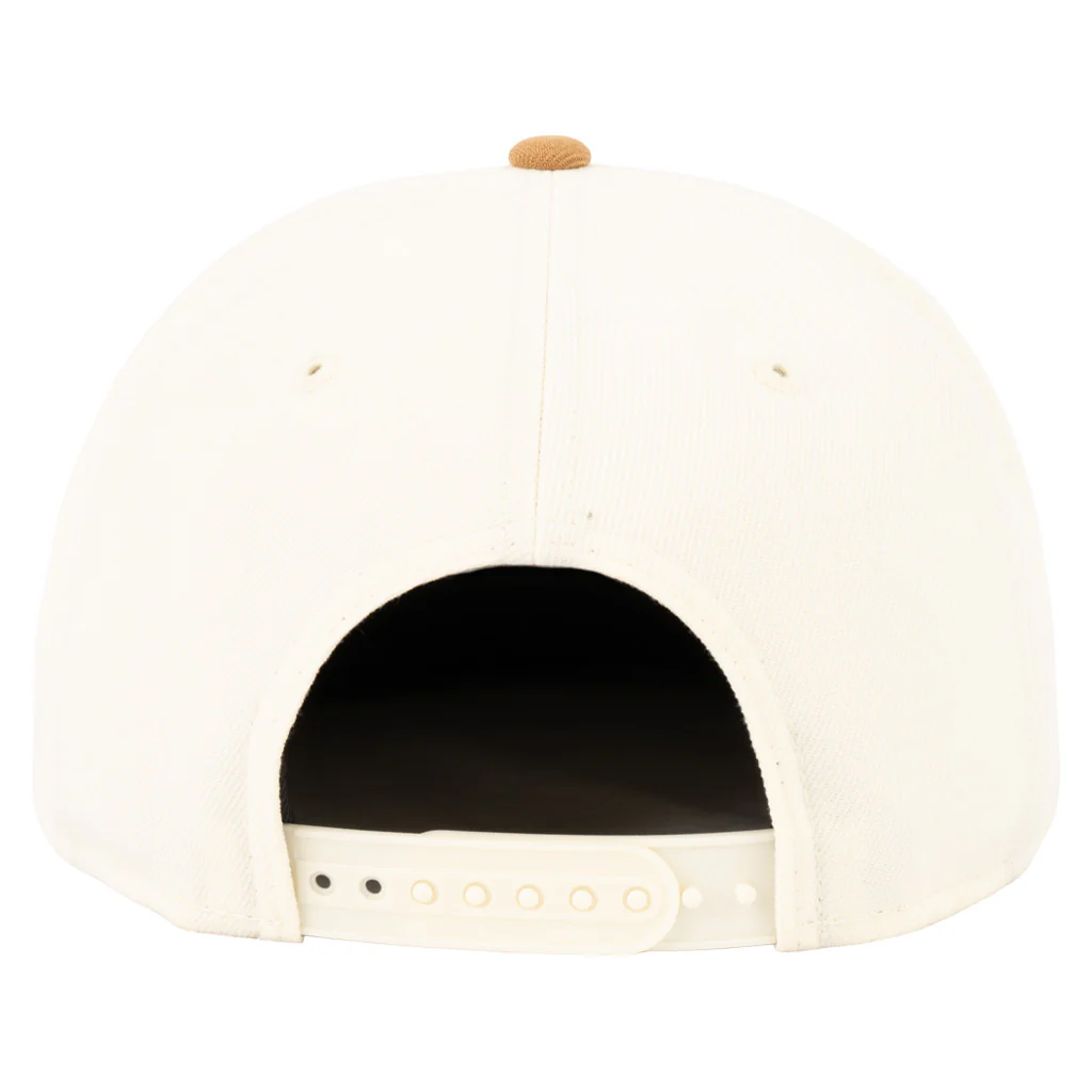 NBA Phoenix Suns New Era Two-Tone Cream & Bronze 9FIFTY Snapback Hat - Cream - Image 2