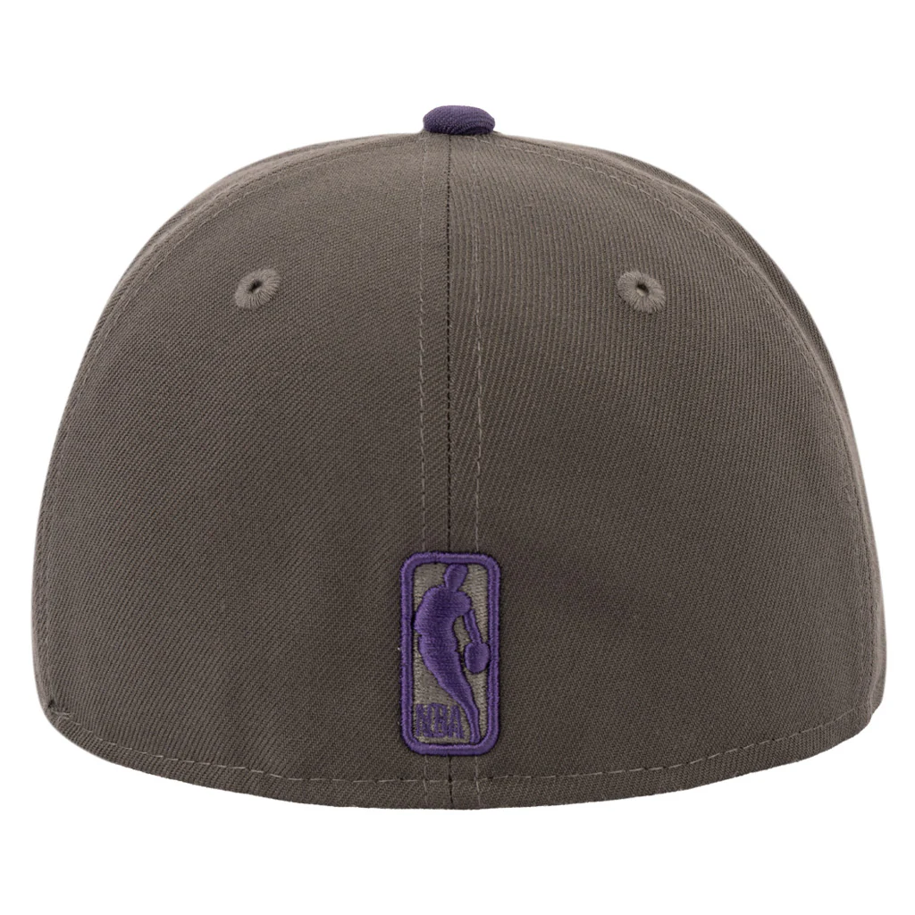 NBA Phoenix Suns New Era Two-Tone Graphite & Purple 59FIFTY Fitted Hat - Graphite - Image 2