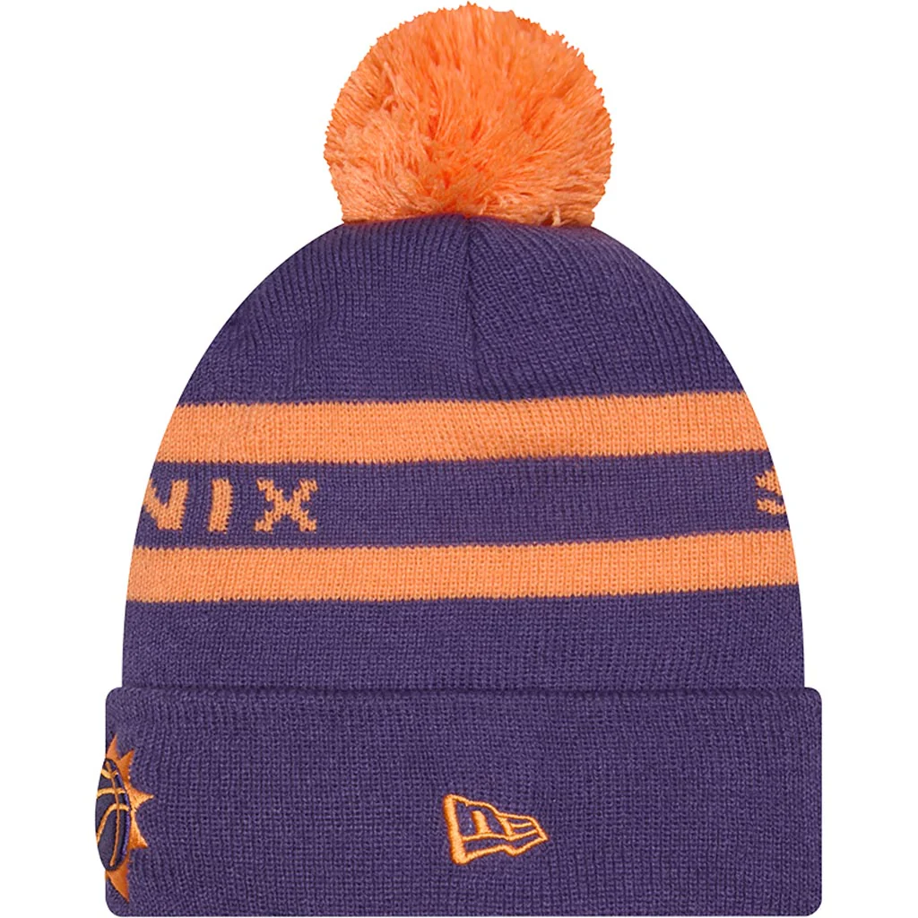 NBA Phoenix Suns New Era Two-Tone Text Knit Hat - Purple - Image 2