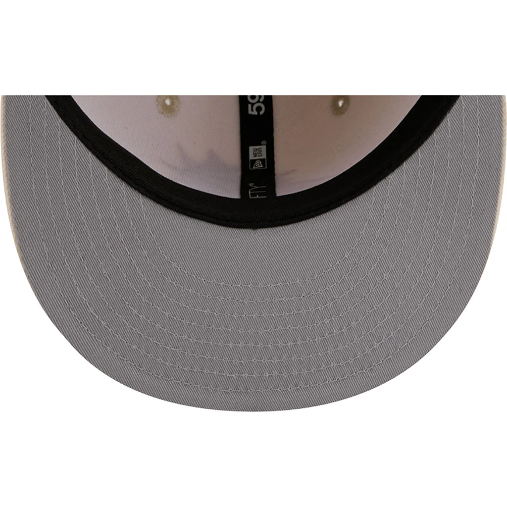 NBA Phoenix Suns New Era Vanilla 59FIFTY Fitted Hat - Cream - Image 7